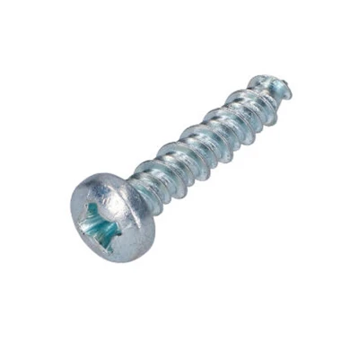 Kép: Lemezcsavar OEM kereszt bemélyedés ezüst 2,8x20mm