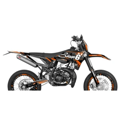 Kép: Grafikai készlet Sherco SM R 50 2018 után Stage6 Narancs