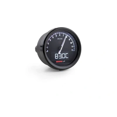 Kép: Fordulatszámmérő Koso D48 TNT 05 12,000 rpm ig Fekete