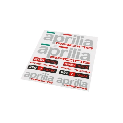 Kép: Matrica ív Aprilia Racing 25x20cm