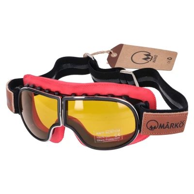 Kép: szemüveg MÂRKÖ B3 Goggle Replica piros