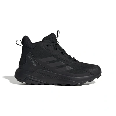Kép: Adidas Terrex Anylander MID RAIN.RDY Hiking Túracipők, Méret: 36, core black grey fourCipő
