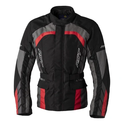 Kép: RST Alpha 5 CE Textil Dzseki Fekete/Piros Méret M