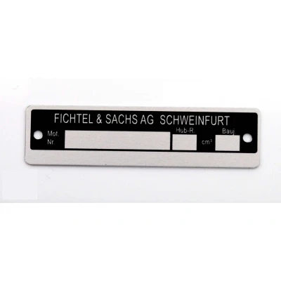 Kép: Motortípus címke Goebel Hercules Prima M, G3, GT, GX, HR, SB 220, 219, MK, KX, K 50 Ultra, Supra 4 GP, Enduro számára