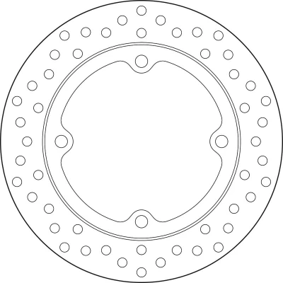 Kép: BREMBO Oro Fix féktárcsa 68B407L9