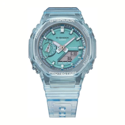 Kép: G SHOCK Skeleton Metallic DIAL Óra, Méret: One Size, Light blue