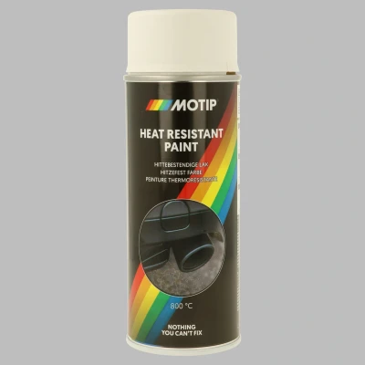 Kép: MOTIP 04036 Motor / hangtompító festék Kompakt green glossy 400 ml fehér