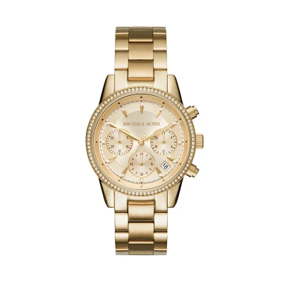 Kép: Michael Kors RITZ Kronográf óra goldcoloured, Méret: One Size, Gold coloured