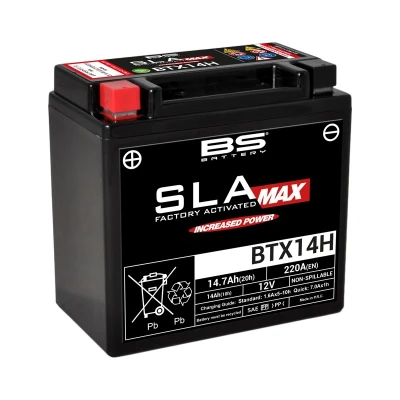 Kép: Akkumulátor SLA Max BS BTX14H 12V 14,7Ah