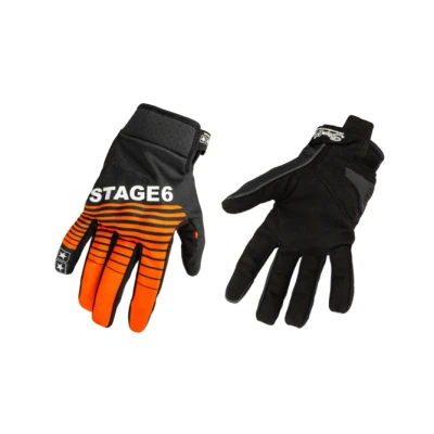 Kép: Motoros kesztyűk Stage6 Street Pure narancssárga / fekete S