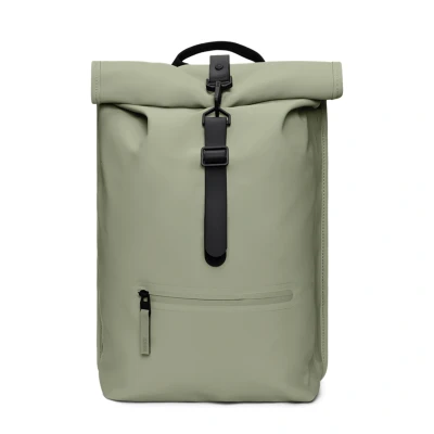 Kép: Rains Rolltop Unisex Hátizsák, Méret: One Size, Drift