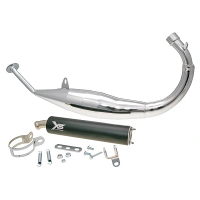 Kép: Tecnigas XS króm kipufogó Yamaha DT 03 10, Malaguti XSM, XTM 10