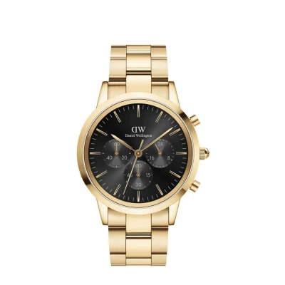 Kép: Daniel Wellington Iconic Kronográf óra, Méret: 42, Gold
