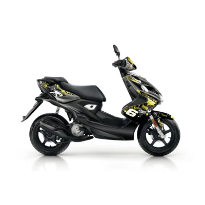 Kép: Grafikai készlet Yamaha Aerox 2013 után Stage6 sárga / fekete
