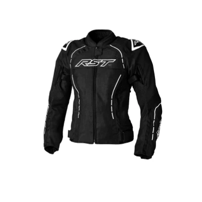 Kép: RST Női S1 Mesh CE Textil Dzseki Fekete/Fehér Méret XL