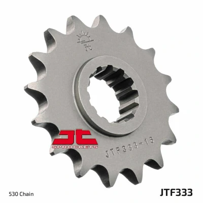 Kép: JT SPROCKETS első lánckerék 14 fog acél standard 530 osztás típus 333