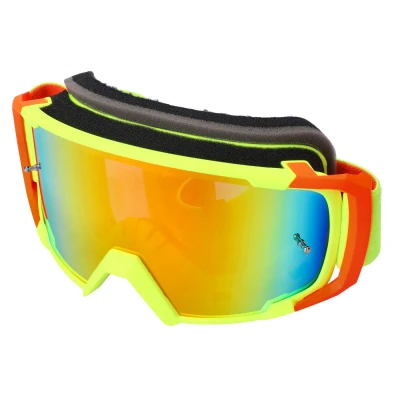 Kép: MX Goggles S Line Scrub fluo sárga / piros Irídium