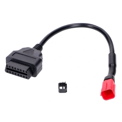 Kép: Csatlakozókábel OBD diagnosztikai eszköz Delphi EFI Euro4 Kína 4T csatlakozó kábele