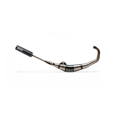 Kép: Kipufogó Yasuni R1 MAX PRO fekete Aprilia RS50, MBK X Power, Rieju RS2, Yamaha TZR, Peugeot DR1, Motorhispania TZR számára
