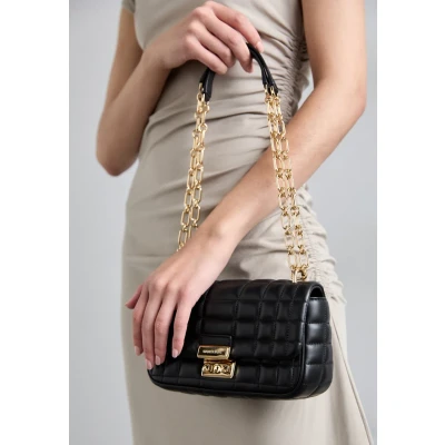 Kép: Michael Kors Tribeca Chain Keresztpántos táska, Méret: One Size, Black