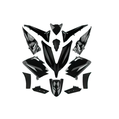Kép: Burkolatkészlet 14 db fekete Yamaha Tmax 530 2015 2016