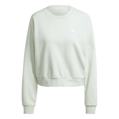 Kép: adidas Sportswear Essentials Small LOGO FEEL COZY Pulóver, Méret: Large, Linen green/white