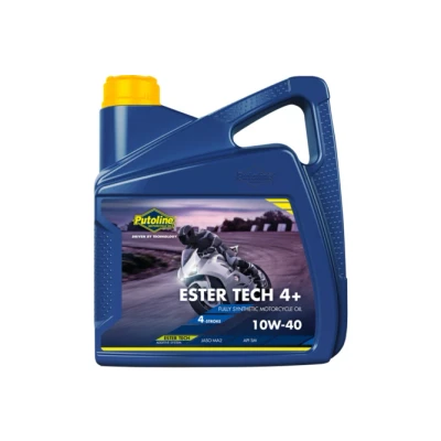 Kép: 4 ütemű motorolaj 10W40 Putoline Ester Tech 4+ / 100% szintetikus 4L