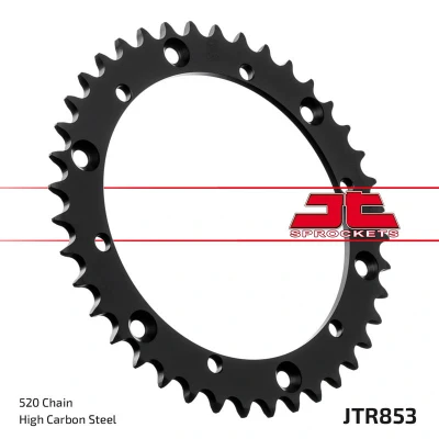 Kép: JT SPROCKETS Acél Standard Hátsó Láncszerkezet 853 520