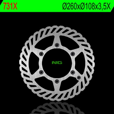 Kép: NG BRAKES Petal Fix Féktárcsa 731X