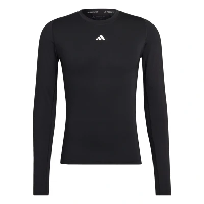Kép: adidas Performance Techfit Hosszú ujjú felső, Méret: 3XL, Black