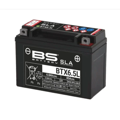 Kép: BS AKKUMULÁTOR SLA Akkumulátor Karbantartásmentes Gyárilag Aktivált BTX6.5L