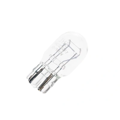 Kép: Hátsó fényszóró izzó átlátszó, üveg bázisú W21/5W W3x16d 12V 21/5W