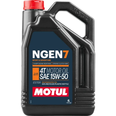 Kép: 4 ütemű motorolaj Motul NGEN 7 15W 50 4L