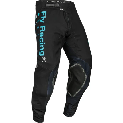 Kép: FLY RACING Evolution DST Strobe Nadrág S.E. Fekete/Elektromos Kék