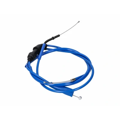 Kép: Gázpedál kábel komplett Doppler PTFE kék Derbi Senda DRD X Treme 11 , Racing Aprilia RX 50, SX 50 Gilera RCR, SMT