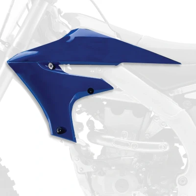 Kép: POLISPORT hűtőburkolatok kék Yamaha YZ450F hez