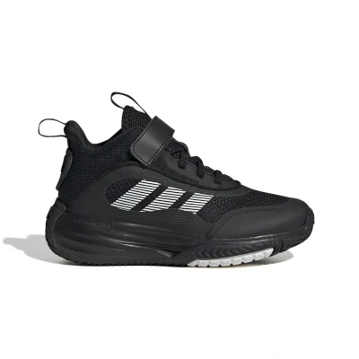 Kép: adidas Performance Ownthegame 3.0 Unisex Kosárlabdacipők gyerekeknek, Méret: 33.5, Core black/footwear whiteCipő