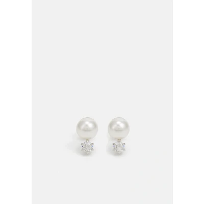 Kép: Swarovski Matrix Studs Fülbevalók, Méret: One Size, White