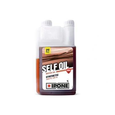 Kép: 2 ütemű motorolaj Ipone Self Oil eper ízű félszintetikus 1L