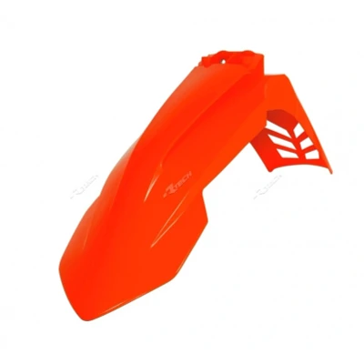 Kép: RACETECH Szellőző Első Sárvédő Neon Narancs KTM