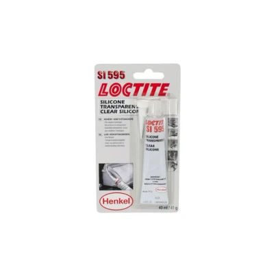 Kép: Szilikon Tömítő átlátszó 55 C tól 50 ig Loctite Si 595 40ml