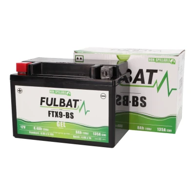 Kép: Fulbat FTX9 BS GEL zselés akkumulátor
