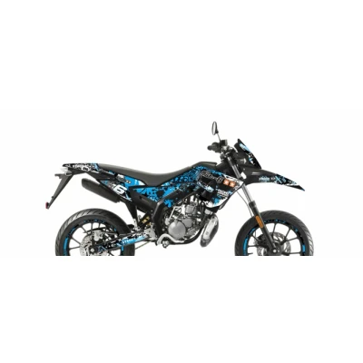 Kép: Grafikai készlet Derbi Xtreme 2018 2020 kék / fekete