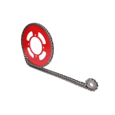 Kép: Piros láncszett 12/60 fog Beta RR 50 Enduro/Motard E4 18