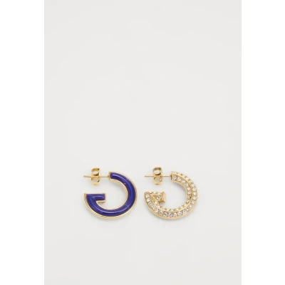 Kép: Guess G Fülbevalók Yellow goldcoloured/blue, Méret: One Size, gold/coloured/blue