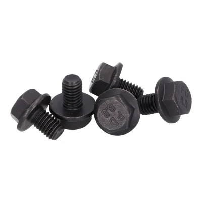 Kép: M8x12 SW13 peremes csavar szett (5db)