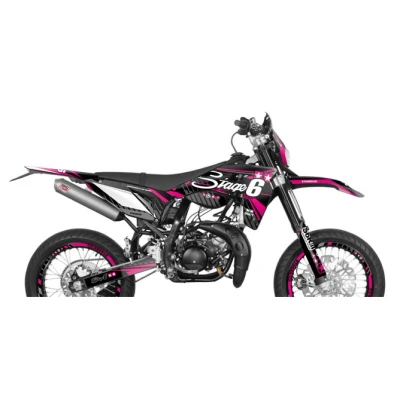 Kép: Grafikai készlet Sherco SM R 50 2018 után Stage6 Pink