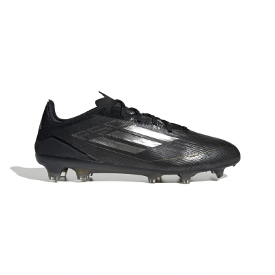 Kép: adidas Performance F50 PRO FIRM Ground Stoplis futballcipő, Méret: 41 1/3, Core black/iron metallic/gold metallicCipő