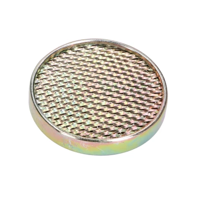Kép: Légszűrőbetét / légszűrő fém, lapos, d=60mm, gyapjú Simson S50, S51, S53, S70, S83, SR50, SR80, S53