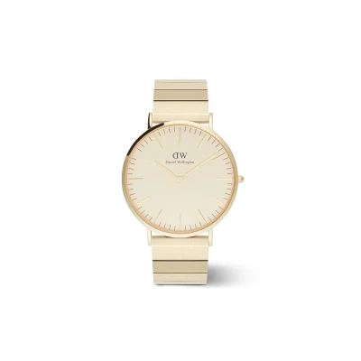 Kép: Daniel Wellington Classic Piano LINK Unitone Óra, Méret: 40, Gold